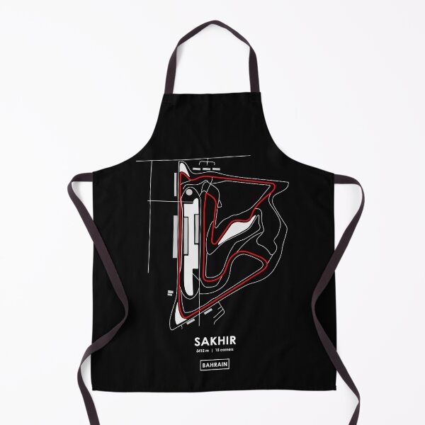 Item preview, SAKHIR - BAHRAIN TRACK MAP 2.0 RED designed and sold by andreanastasio.
