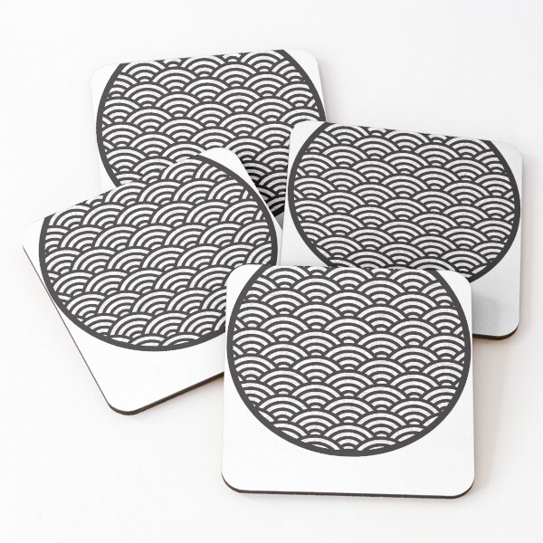 Item preview, Seigaiha Traditional Japanese Pattern - Circle designed and sold by yusuke-art.