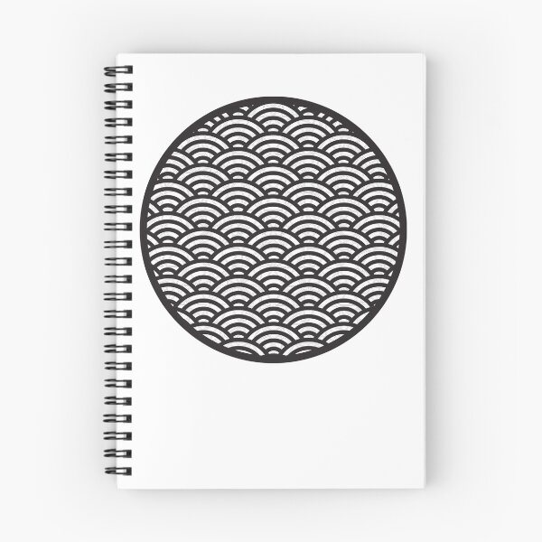 Item preview, Seigaiha Traditional Japanese Pattern - Circle designed and sold by yusuke-art.