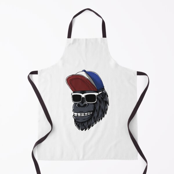Item preview, Gorilla head with cap and sunglasses designed and sold by Phate86.
