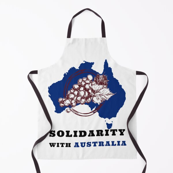 Item preview, SOLIDARITY WITH AUSTRALIA WINE AND SUPPORT OF FREEDOM AND HUMAN RIGHTS designed and sold by thebaronart.