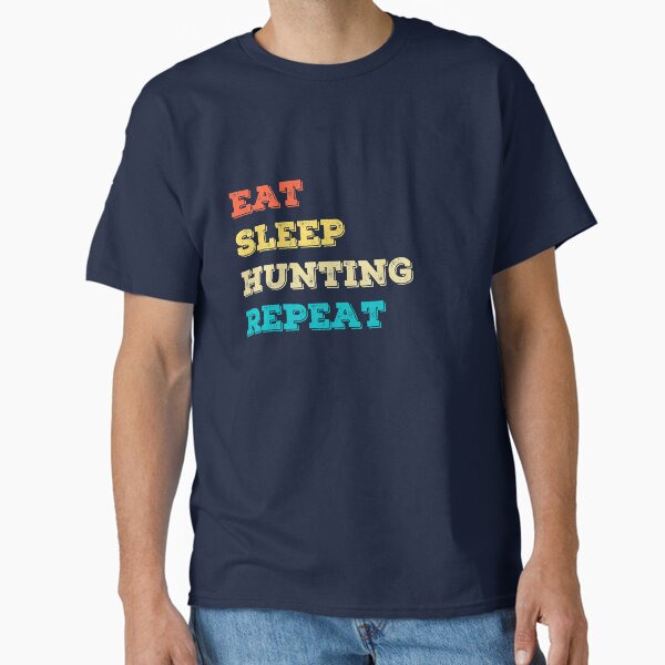 Item preview, Funny Eat Sleep Hunting Repeat, Funny Hunting Lover Christmas Gifts designed and sold by Noahlaz.