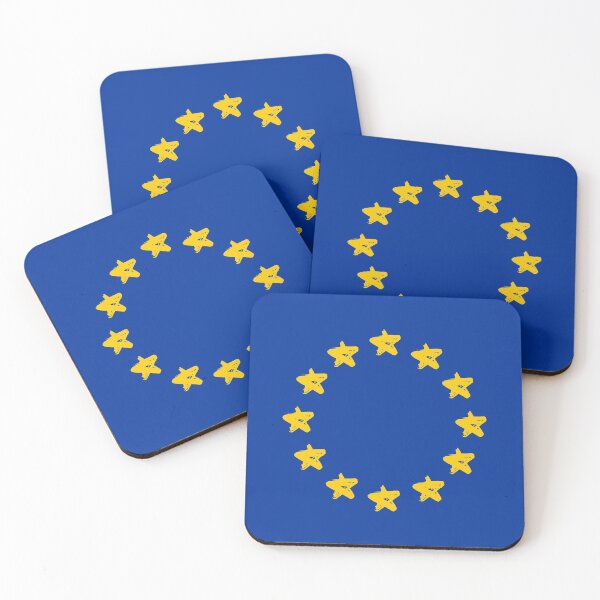 Item preview, Simple Painted Style EU Stars designed and sold by neon-light.