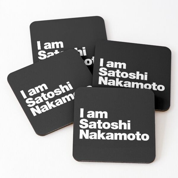 Item preview, I am Satoshi Nakamoto (white) designed and sold by dudethecreator.