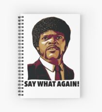 Pulp Fiction Say What Again Spiral Notebook