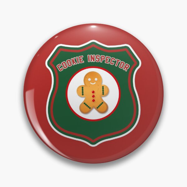 Item preview, Christmas Cookie Inspector designed and sold by fearcity.