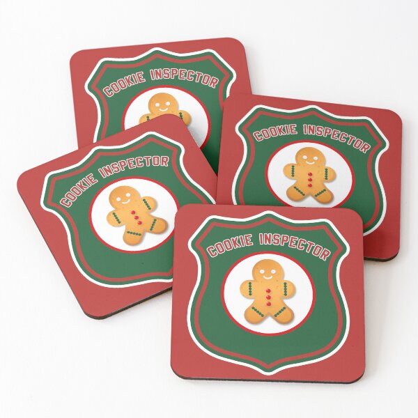 Item preview, Christmas Cookie Inspector designed and sold by fearcity.