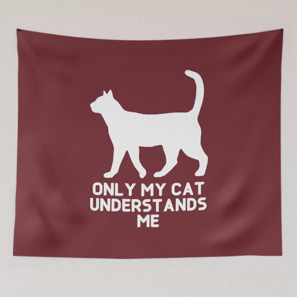 Item preview, Only My Cat Understands Me #7 designed and sold by SalahBlt.