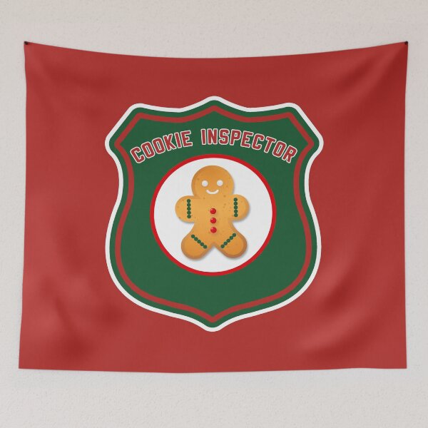 Item preview, Christmas Cookie Inspector designed and sold by fearcity.