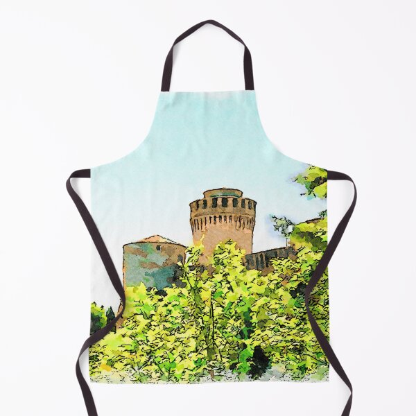 Item preview, Brisighella: two towers of the castle in the trees designed and sold by Giuseppe Cocco.