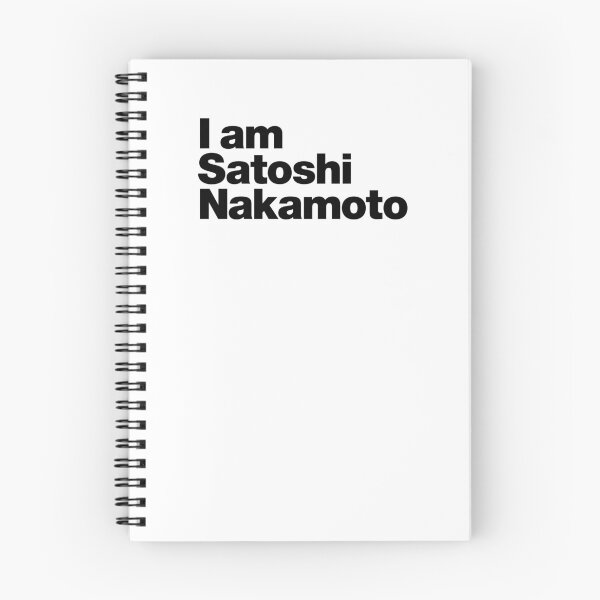 Item preview, I am Satoshi Nakamoto (black) designed and sold by dudethecreator.