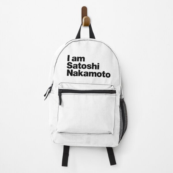 Item preview, I am Satoshi Nakamoto (black) designed and sold by dudethecreator.