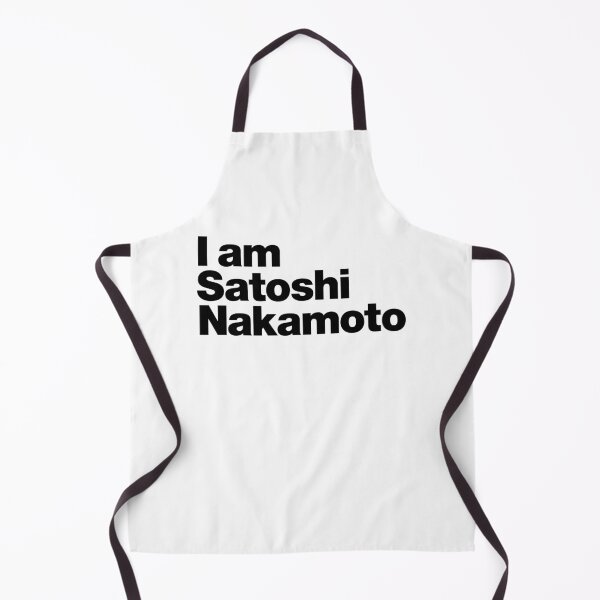 Item preview, I am Satoshi Nakamoto (black) designed and sold by dudethecreator.