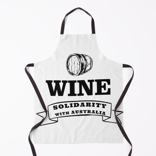 Item preview, SOLIDARITY WITH AUSTRALIA WINE AND SUPPORT OF FREEDOM AND HUMAN RIGHTS designed and sold by thebaronart.