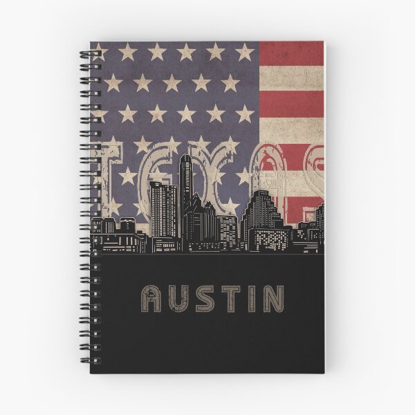Item preview, austin skyline flag designed and sold by BekimART2.