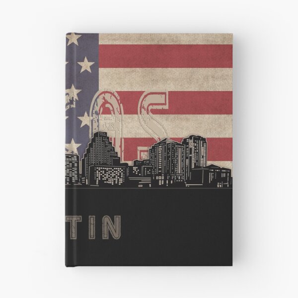 Item preview, austin skyline flag designed and sold by BekimART2.