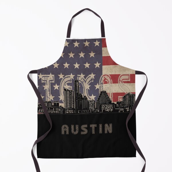 Item preview, austin skyline flag designed and sold by BekimART2.