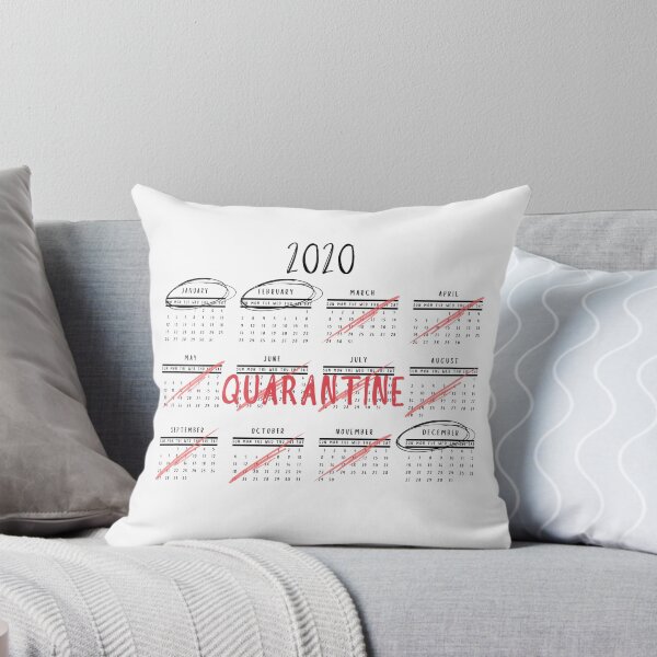 Item preview, January, February, Quarantine, December | 2020 Calendar designed and sold by itsokaybyme.
