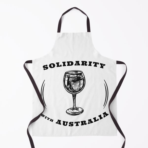Item preview, SOLIDARITY WITH AUSTRALIA WINE AND SUPPORT OF FREEDOM AND HUMAN RIGHTS designed and sold by thebaronart.