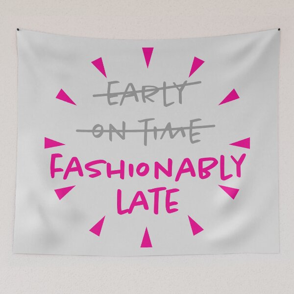 Item preview, Fashionably Late designed and sold by fotollissimo.