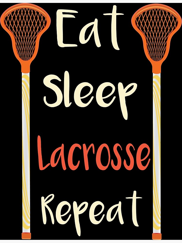 Girls Lacrosse Gift, Girl's Lacrosse Poster, Lacrosse Team Gift