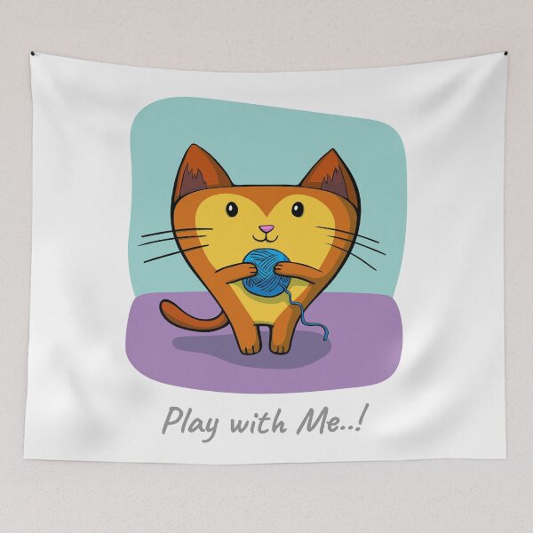 Item preview, Cat looking for a Play mate..! designed and sold by imaargo.