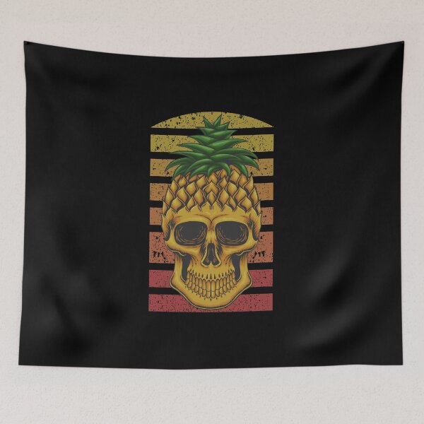 Item preview, Pineapple skull designed and sold by Phate86.