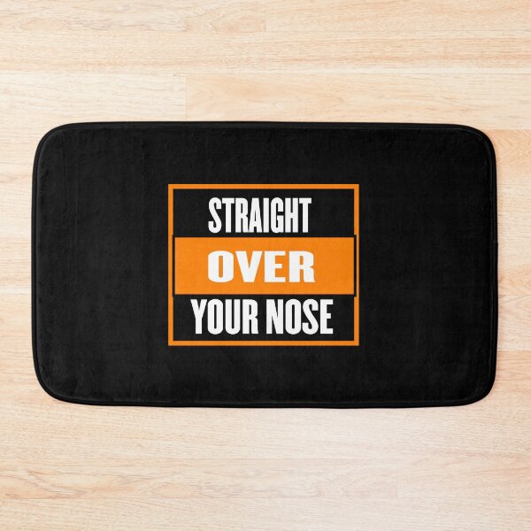 Item preview, Straight Over Your Nose Mask Design designed and sold by AritraSur.