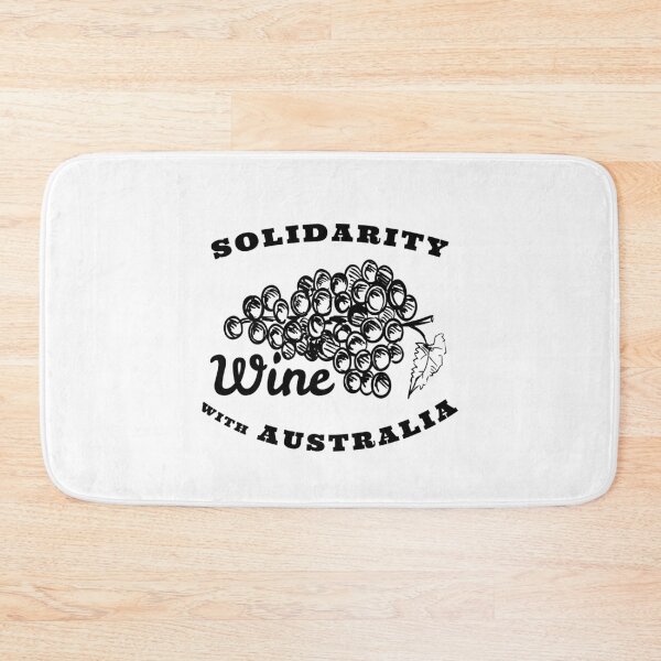 Item preview, SOLIDARITY WITH AUSTRALIA WINE GRAPE AND SUPPORT OF FREEDOM AND HUMAN RIGHTS designed and sold by thebaronart.