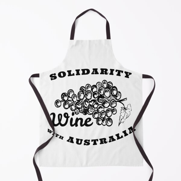 Item preview, SOLIDARITY WITH AUSTRALIA WINE GRAPE AND SUPPORT OF FREEDOM AND HUMAN RIGHTS designed and sold by thebaronart.