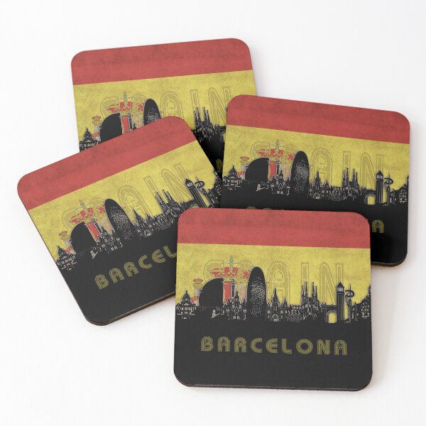 Item preview, barcelona skyline designed and sold by BekimART2.