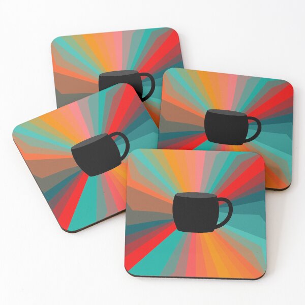 Item preview, Colorful Cup of coffee designed and sold by CoffeeTheorist.