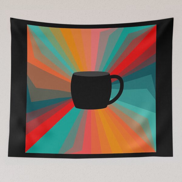 Item preview, Colorful Cup of coffee designed and sold by CoffeeTheorist.