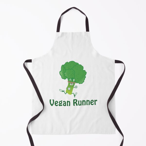 Item preview, Vegan Runner - Running Broccoli designed and sold by Hedgie Designs.