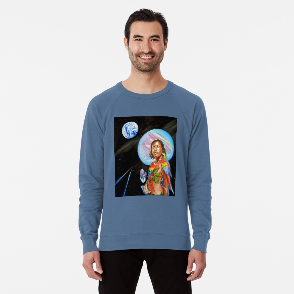 Item preview, Lightweight Sweatshirt designed and sold by BlueStarseed.