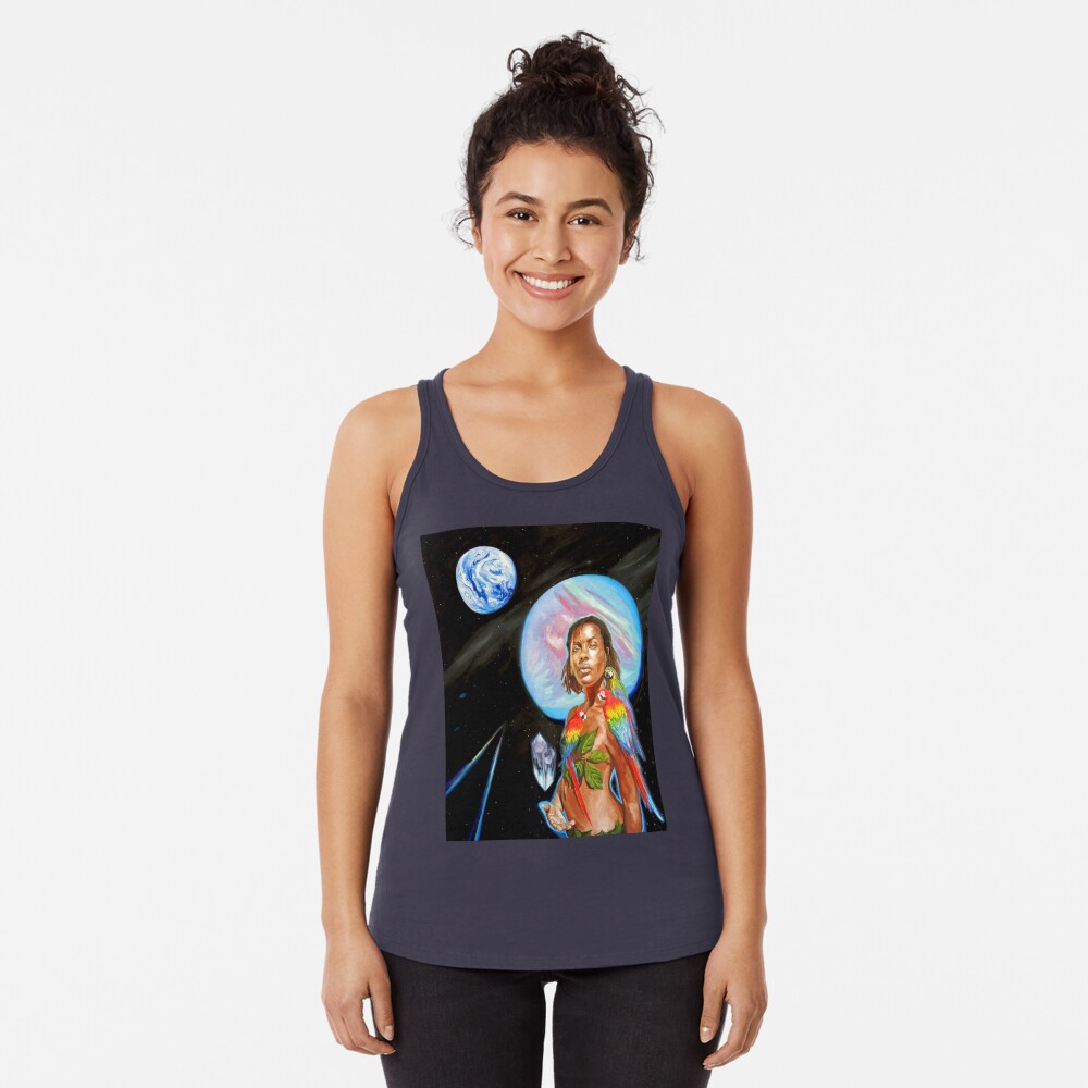 Item preview, Racerback Tank Top designed and sold by BlueStarseed.