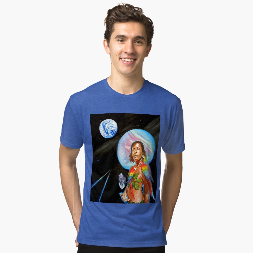 Item preview, Tri-blend T-Shirt designed and sold by BlueStarseed.