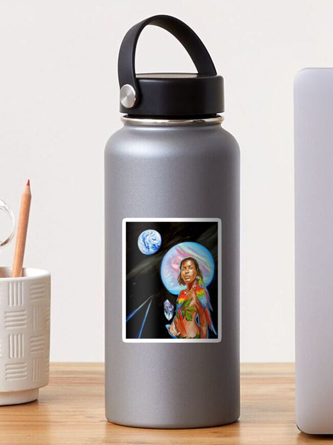 Thumbnail 1 of 3, Sticker, Venus Levitating Crystals designed and sold by BlueStarseed.