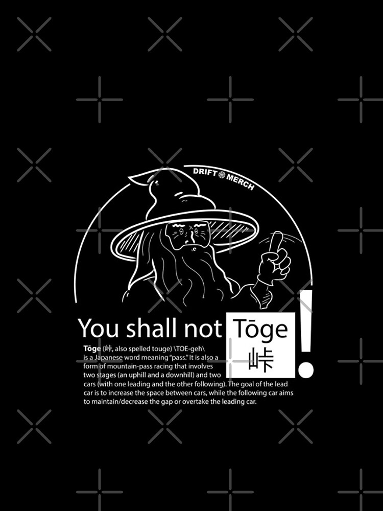 Thumbnail 5 of 5, iPhone Case, You Shall Not Toge Funny Fantasy Middle Earth Racing Kanji designed and sold by driftmerch.