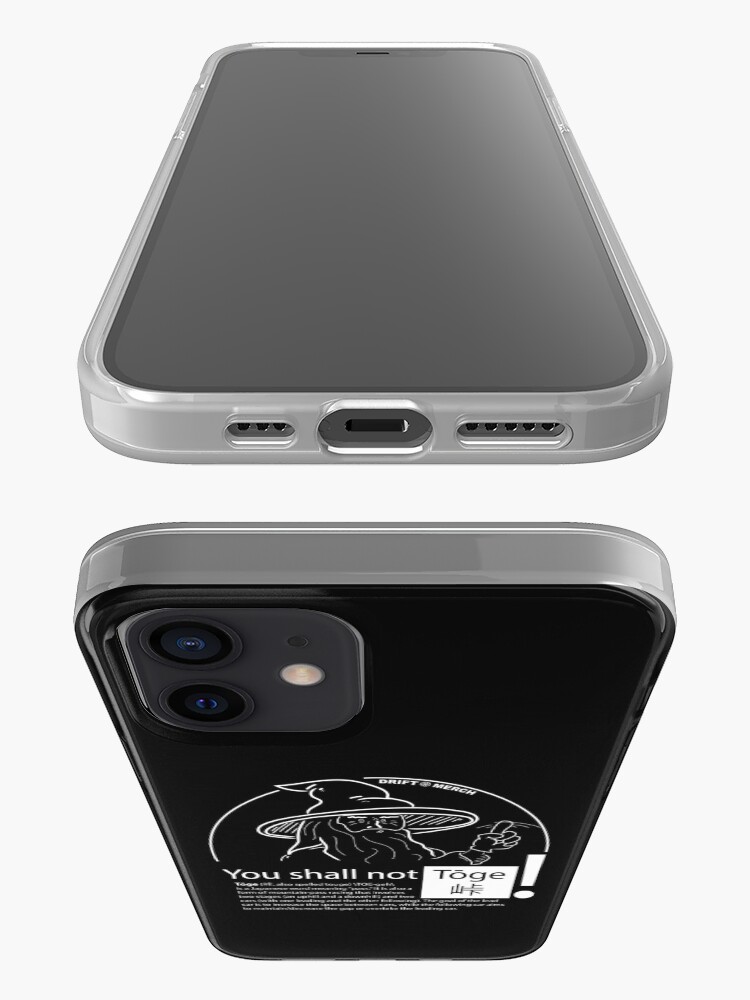 Thumbnail 3 of 5, iPhone Case, You Shall Not Toge Funny Fantasy Middle Earth Racing Kanji designed and sold by driftmerch.