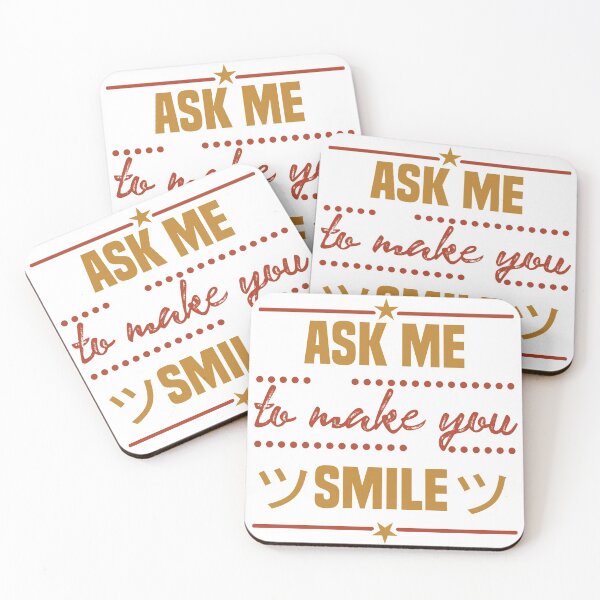 Item preview, Ask Me To Make You Smile designed and sold by bau-shop.