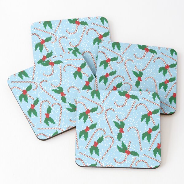 Item preview, Candy Cane and Snowflakes designed and sold by deepfuze.