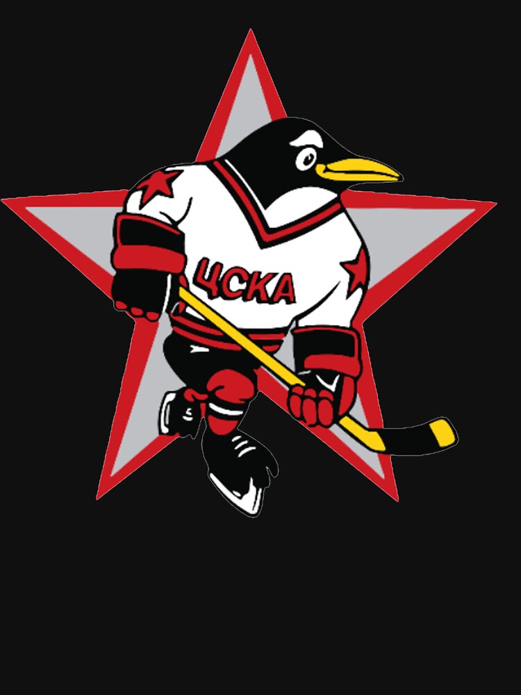 Red Penguin 1990's Russian Penguins by Pghthreads