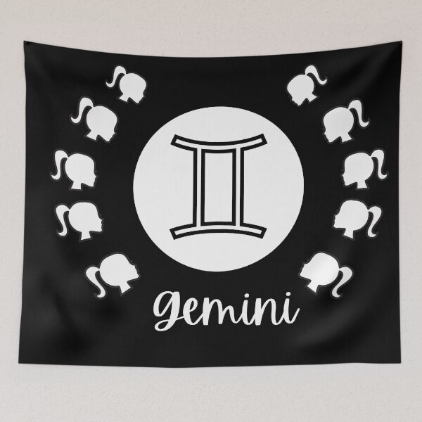 Item preview, Gemini Astrological Symbol - Zodiac Sign Logo Badge Design  designed and sold by Gerhanj.