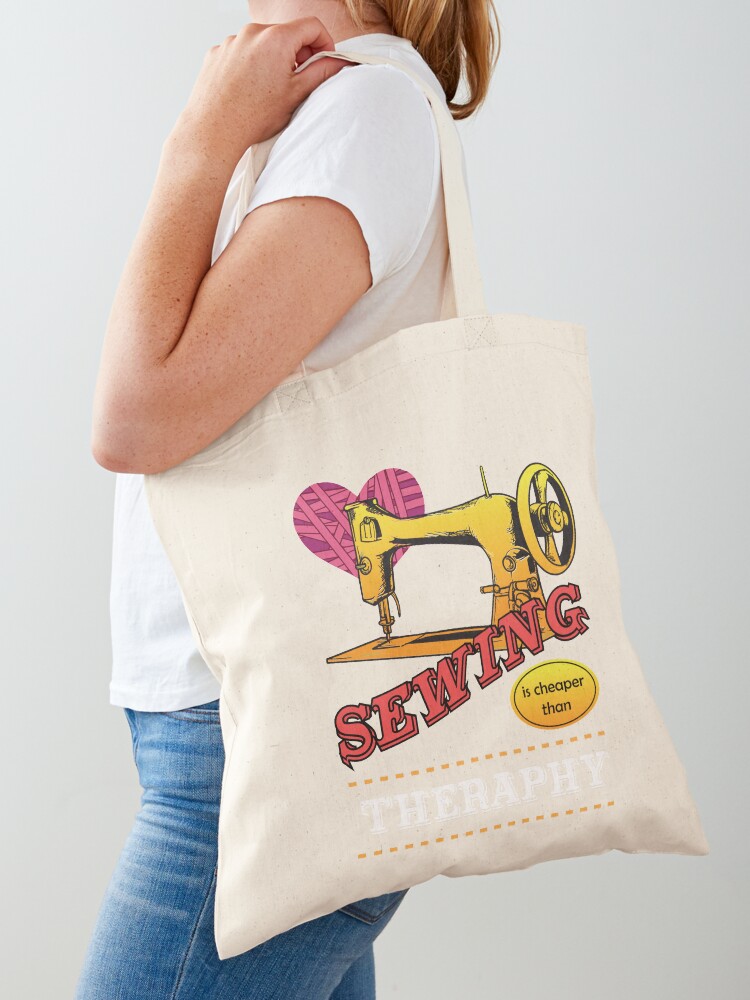 Bolsa de tela for Sale con la obra «Regalo de costura para