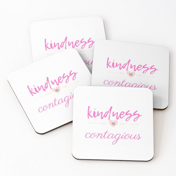 Item preview, Kindness is Contagious Heart designed and sold by InteriorTherapy.