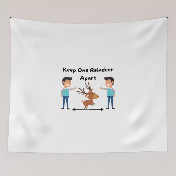 Item preview, Keep One Reindeer Apart designed and sold by ImperialBaron.