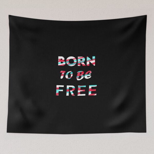Item preview, BORN TO BE FREE  designed and sold by zouhairchnafa.