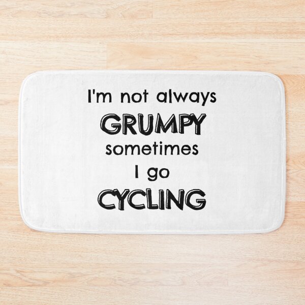 Item preview, I'm not always grumpy sometimes I go cycling designed and sold by TheGreenGoat.