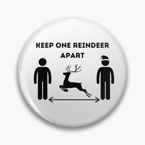 Item preview, Keep One Reindeer Apart designed and sold by ImperialBaron.